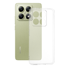  Techsuit - Átlátszó Szilikon - Xiaomi 14T - Átlátszó tok