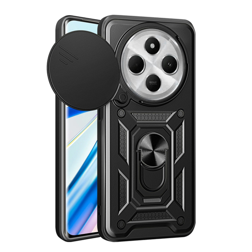  Techsuit - CamShield sorozat - Xiaomi Redmi 14C / Poco C75 - Fekete tok