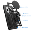  Techsuit - CamShield sorozat - Xiaomi Redmi 14C / Poco C75 - Rózsaarany tok - 0. kép