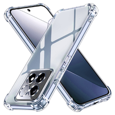  Techsuit - Ütésálló Átlátszó Szilikon - Xiaomi 14T Pro - Átlátszó tok