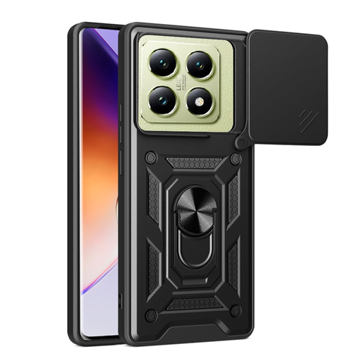 Techsuit - CamShield sorozat - Xiaomi 14T - Fekete tok Techsuit - CamShield sorozat - Xiaomi 14T - Fekete tok