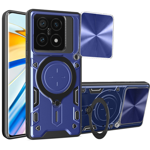 Techsuit - CamGuard Pro - Xiaomi 14T Pro - Kék tok Techsuit - CamGuard Pro - Xiaomi 14T Pro - Kék tok