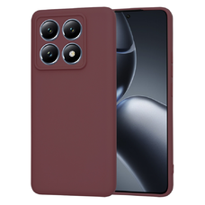  Techsuit - SoftFlex - Xiaomi 14T Pro - Szilva Piros tok