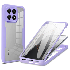  Techsuit - ColorVerse 360 Sorozat + Képernyővédő - Xiaomi 14T - Lila tok