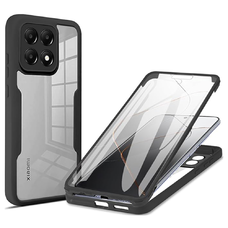  Techsuit - ColorVerse 360 sorozat + Képernyővédő - Xiaomi 14T Pro - Fekete tok