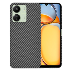  Techsuit - Carbonite FiberShell - Xiaomi Redmi 13C 4G / 13C 5G / Poco M6 / C65 - Fekete tok
