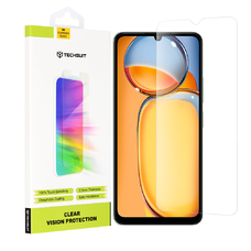  Techsuit - Tiszta Látás Üveg - Xiaomi Redmi 13C 4G / 13C 5G / Poco M6 / C65 - Átlátszó