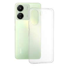  Techsuit - Átlátszó szilikon [Kameravédelem] - Xiaomi Redmi 13C 4G / Poco C65 - Átlátszó tok