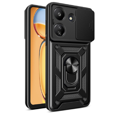 Techsuit - CamShield sorozat - Xiaomi Redmi 13C 4G / Poco C65 - Fekete tok