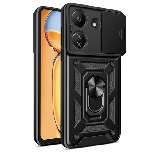 Techsuit - CamShield sorozat - Xiaomi Redmi 13C 4G / Poco C65 - Fekete tok Techsuit - CamShield sorozat - Xiaomi Redmi 13C 4G / Poco C65 - Fekete tok