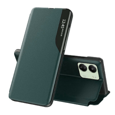  Techsuit - eFold Sorozat - Xiaomi Redmi 13C 4G / 13C 5G / Poco M6 / C65 - Sötétzöld tok