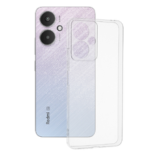  Techsuit - Átlátszó Szilikon [Kamera Védelem] - Xiaomi Redmi 13C 5G / Poco M6 - Átlátszó tok