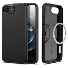 iPhone 16e Spigen Thin Fit Mag Magsafe Fekete tok