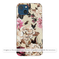  Techsuit - Márvány Sorozat - Xiaomi Redmi 13C 4G / Poco C65 - Mary Berry Natúr tok