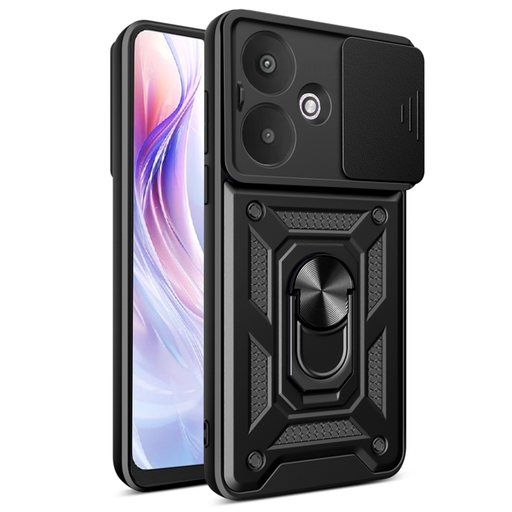 Techsuit - CamShield sorozat - Xiaomi Redmi 13C 5G / Poco M6 - Fekete tok Techsuit - CamShield sorozat - Xiaomi Redmi 13C 5G / Poco M6 - Fekete tok