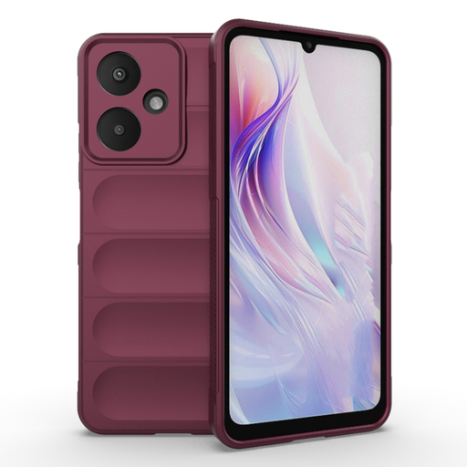 Techsuit - Varázspajzs - Xiaomi Redmi 13C 5G / Poco M6 - Bordeaux tok Techsuit - Varázspajzs - Xiaomi Redmi 13C 5G / Poco M6 - Bordeaux tok