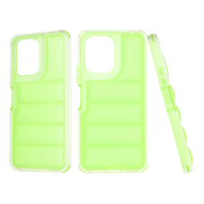 Techsuit - Hullám Pajzs - Xiaomi Redmi 13C 4G / 13C 5G / Poco M6 / C65 - Zöld tok