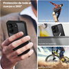  Techsuit - ColorVerse 360 Sorozat + Képernyővédő - Xiaomi Redmi 13C 4G / Poco C65 - Fekete tok - 3. kép