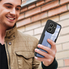  Techsuit - ColorVerse 360 sorozat + képernyővédő - Xiaomi Redmi 13C 4G / Poco C65 - Kék tok - 2. kép