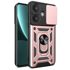  Techsuit - CamShield sorozat - Xiaomi Redmi 13C 5G / Poco M6 - Rózsa arany tok