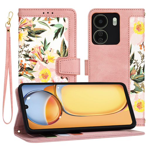 Techsuit - FlipCraft - Xiaomi Redmi 13C 4G / Poco C65 - Édes Rózsaszín tok Techsuit - FlipCraft - Xiaomi Redmi 13C 4G / Poco C65 - Édes Rózsaszín tok