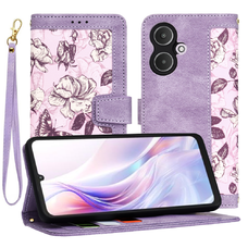  Techsuit - FlipCraft - Xiaomi Redmi 13C 5G / Poco M6 - Titokzatos Lila tok
