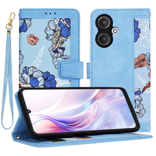  Techsuit - FlipCraft - Xiaomi Redmi 13C 5G / Poco M6 - Életteli Kék tok
