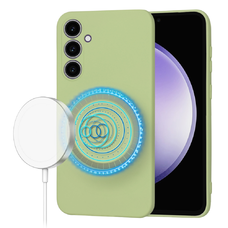  Techsuit - SoftFlex MagSafe - Samsung Galaxy S23 FE - Matcha tok