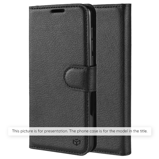 Techsuit - Bőr Folio - Xiaomi 15 Pro - Fekete tok Techsuit - Bőr Folio - Xiaomi 15 Pro - Fekete tok