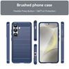  Techsuit - Szénszálas szilikon - Samsung Galaxy S25 - Kék tok - 4. kép