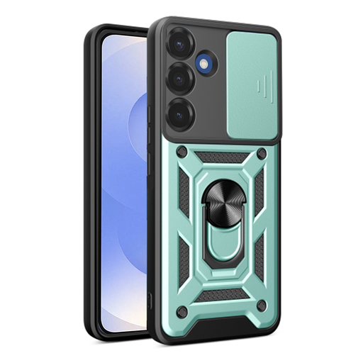 Techsuit - CamShield Sorozat - Samsung Galaxy S25 - Zöld tok Techsuit - CamShield Sorozat - Samsung Galaxy S25 - Zöld tok