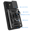  Techsuit - CamShield sorozat - Samsung Galaxy S25 - Kék tok - 3. kép
