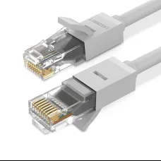 UTP hálózati kábel RJ45 Cat 6 UTP 1000Mbps 1m fehér Ugreen Ethernet patchcord (20174 NW102)