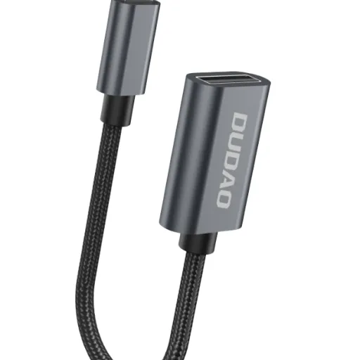 Dudao USB - Micro USB  2.0 OTG adapter átalakító kábel fekete (L15M)