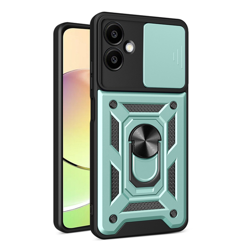 Techsuit - CamShield sorozat - Samsung Galaxy A06 - Zöld tok Techsuit - CamShield sorozat - Samsung Galaxy A06 - Zöld tok