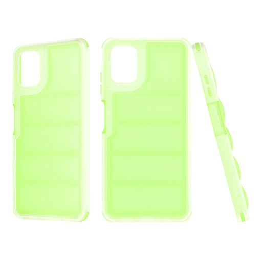 Techsuit - Hullám Pajzs - Samsung Galaxy A06 - Zöld tok Techsuit - Hullám Pajzs - Samsung Galaxy A06 - Zöld tok