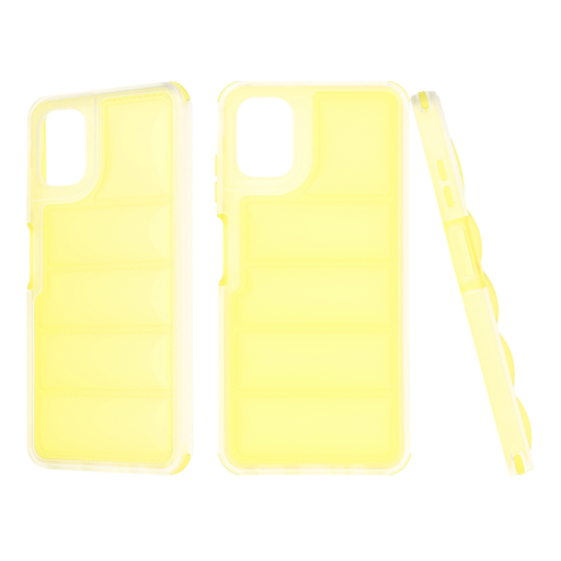 Techsuit - Hullám Pajzs - Samsung Galaxy A06 - Sárga tok Techsuit - Hullám Pajzs - Samsung Galaxy A06 - Sárga tok