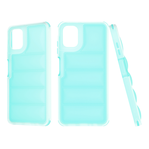 Techsuit - Hullámpajzs - Samsung Galaxy A06 - Türkiz tok Techsuit - Hullámpajzs - Samsung Galaxy A06 - Türkiz tok