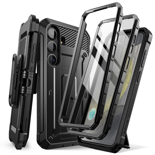  Supcase - Unicorn Beetle Pro - Samsung Galaxy S25 - Fekete tok