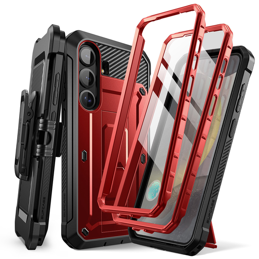  Supcase - Unicorn Beetle Pro - Samsung Galaxy S25 - Ruddy tok