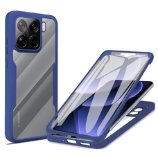  Techsuit - ColorVerse 360 sorozat + Képernyővédő - Xiaomi 15 Pro - Kék tok