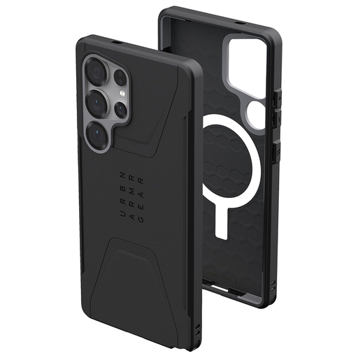 UAG - Civilian Pro MagSafe - Samsung Galaxy S25 Ultra - Fekete tok UAG - Civilian Pro MagSafe - Samsung Galaxy S25 Ultra - Fekete tok