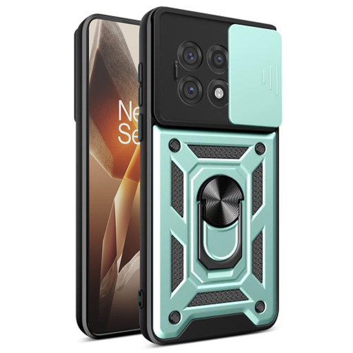 Techsuit - CamShield sorozat - OnePlus 13R - Zöld tok Techsuit - CamShield sorozat - OnePlus 13R - Zöld tok