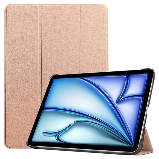  Techsuit - FoldPro - iPad Air 13 (2024) - Rózsaarany tok