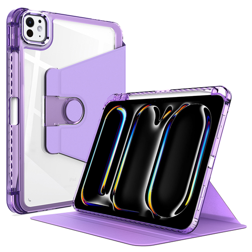 Techsuit - Kristálytiszta Látvány - iPad Pro 11 (2024) - Lila tok Techsuit - Kristálytiszta Látvány - iPad Pro 11 (2024) - Lila tok