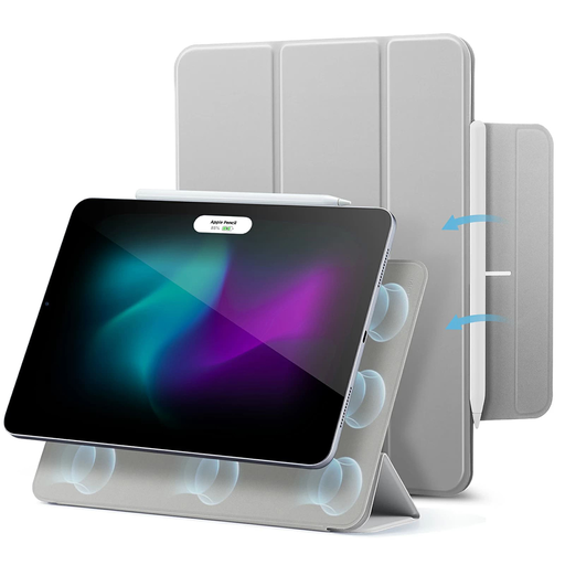 ESR - Rebound Mágneses - iPad Pro 11 (2024) - Szürke tok ESR - Rebound Mágneses - iPad Pro 11 (2024) - Szürke tok