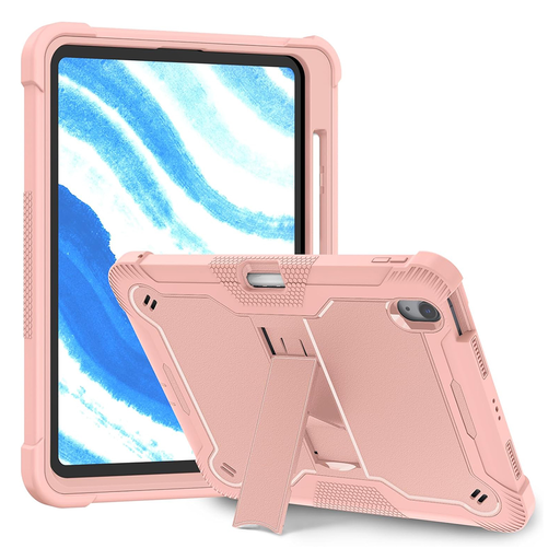 Techsuit - Tartós TabShell + Képernyővédő - iPad Air 11 (2024) - Rózsaarany tok Techsuit - Tartós TabShell + Képernyővédő - iPad Air 11 (2024) - Rózsaarany tok