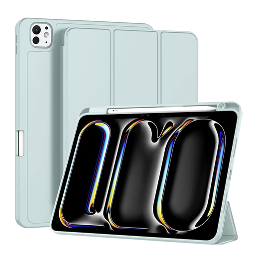 Techsuit - Flex Trifold (ceruzatartóval) - iPad Pro 11 (2024) - Égszínkék tok Techsuit - Flex Trifold (ceruzatartóval) - iPad Pro 11 (2024) - Égszínkék tok