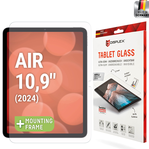  Displex - Prémium Tablet FlexiGlass - iPad Air 11 (2024) - Átlátszó üvegfólia