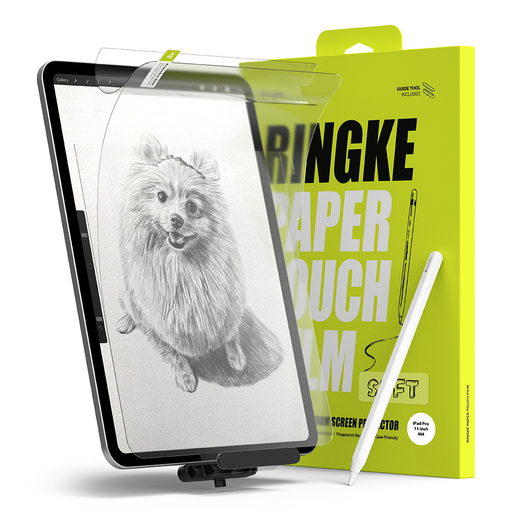 Ringke - Papír Érintésű Fólia Puha - iPad Pro 11 (2024) - Matt Átlátszó üvegfólia Ringke - Papír Érintésű Fólia Puha - iPad Pro 11 (2024) - Matt Átlátszó üvegfólia